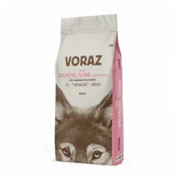 12Kg Pienso para Perros Adultos Voraz con Salmón Atún y Vegetales