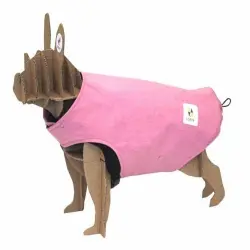 Chubasquero Siberia para perros color Rosa