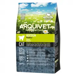 Arquivet Cat Kitten Turkey Pienso para gatos, Peso 10 Kg