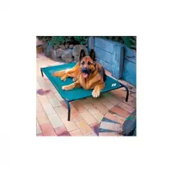 Cama Mascota L Verde 130x80x20cm Marca Colaroo