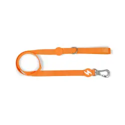 Correa de nylon para perros color Naranja