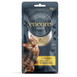 Encore Cat Treat Filete de pollo con romero - 30 g