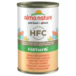 Almo Nature HFC 6 x 140 g - Atún con gambas