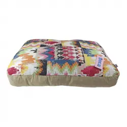 Bold Key Beige Ethnic cama colchón para perros, Tallas Nº2