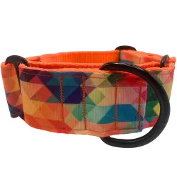 EGV - Collar Martingale. Collar galgo hecho a mano en España (Multicolor)