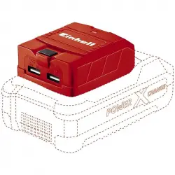 Einhell TE-CP18V Li Adaptador USB para Baterías