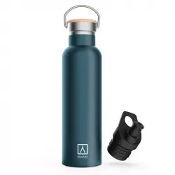 Numada Mibbot Botella Térmica Acero INOX 600ml Negro