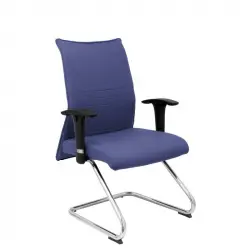 Piqueras y Crespo Albacete Sillón Confidente Patín Bali Azul Claro