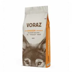 12Kg Pienso para Perros Adultos Voraz con Pollo y Vegetales