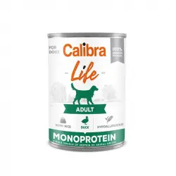 6x400gr Calibra Life perro Adulto Latas con Pato y Arroz