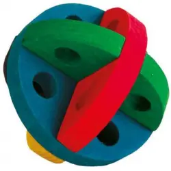 Pelota de madera comestible para roedores