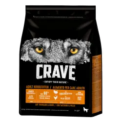 Crave Adult con pavo y pollo pienso para perros - 2,8 kg