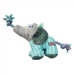 Kong Knots Carnival Elephant Peluche Para Perro M-L