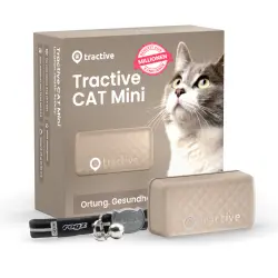 Localizador GPS Tractive CAT Mini - 1 unidad - Marrón