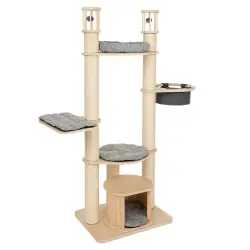 Rascador Modern Living Aruba para gatos - Gris claro