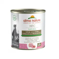 Almo Nature HFC Ternera y Jamón lata para perros