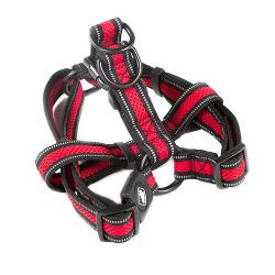 TK-Pet Reflective Comfort Arnês Rojo para perros