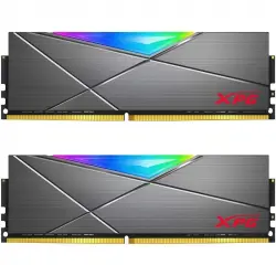 Adata XPG Spectrix D50 RGB DDR4 3200MHz PC4-25600 16GB 2x8GB CL16 Gris Tungsteno