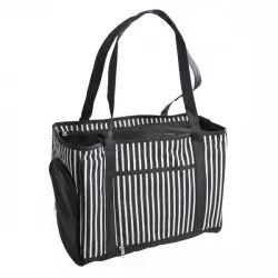 Bolso transportin Yatek color Blanco y Negro