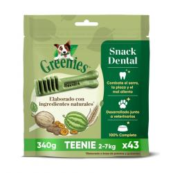 Greenies Snacks Dentales 100% Natural Teenie para Perros Toy