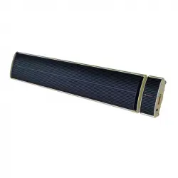 MPC Tarifa Calefactor Cerámico Infrarrojo de Pared 1500W Negro