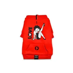 Suéter betty boop vintage color Rojo