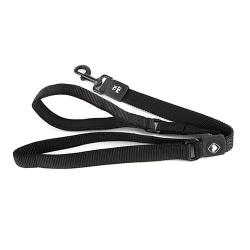 TK-Pet Shock Control Correa de Nylon Negra para perros