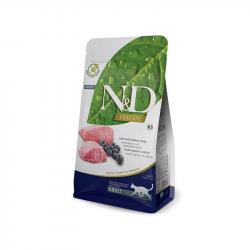 Farmina N&D Grain Free Adult cordero para gatos 5 Kg.