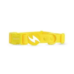 Dashi colorflex collar de TPU amarillo para perros