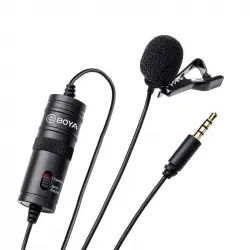 Boya BY-M1 Micrófono Omnidireccional Profesional para Cámaras Réflex