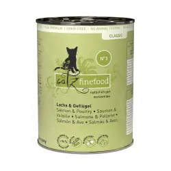 catz finefood en latas 6 x 400 g - Salmón y ave