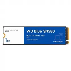 WD Blue SN580 1TB Disco SSD 4150MB/S NVMe PCIe 4.0 M.2 Gen4 16GT/s