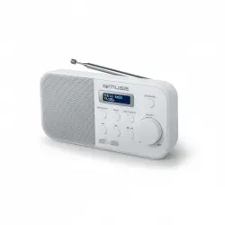 Muse M109DBW Radio Portátil DAB+ Blanca