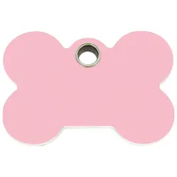 Placa identificativa Plastico Hueso para perros