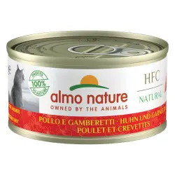 Almo Nature comida húmeda para gatos 6 x 70 g - Filete de pollo