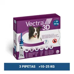 Vectra 3D Pipetas Antiparasitarias para perros