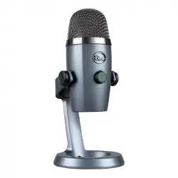 Blue Mic Yeti Nano Micrófono USB para Grabación y Streaming Gris