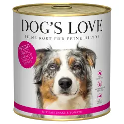 Dog´s Love Adult 6 x 800 g - Caballo