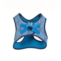 Arnés Para Perros Cebra Azul Pamppy Talla Xs