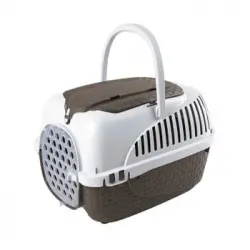 Bama - Transportín Tour Para Perro O Gato Pequeño, Polipropileno Pp, Otras Mascotas, Carga Máx.4kg, Impermeable, Máxima Ventilación, Cerradura