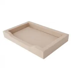 Cama Para Perros Deluxe Ekolen Talla Xl: 93x62 Beige