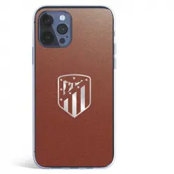 Funda del Atleti Escudo Plateado con Licencia Oficial Atlético de Madrid para iPhone 12