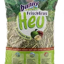 Heno Fresco para roedores adultos Bunny Manzana 500 gr