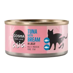 Cosma Asia en gelatina 6 x 170 g - Atún con besugo