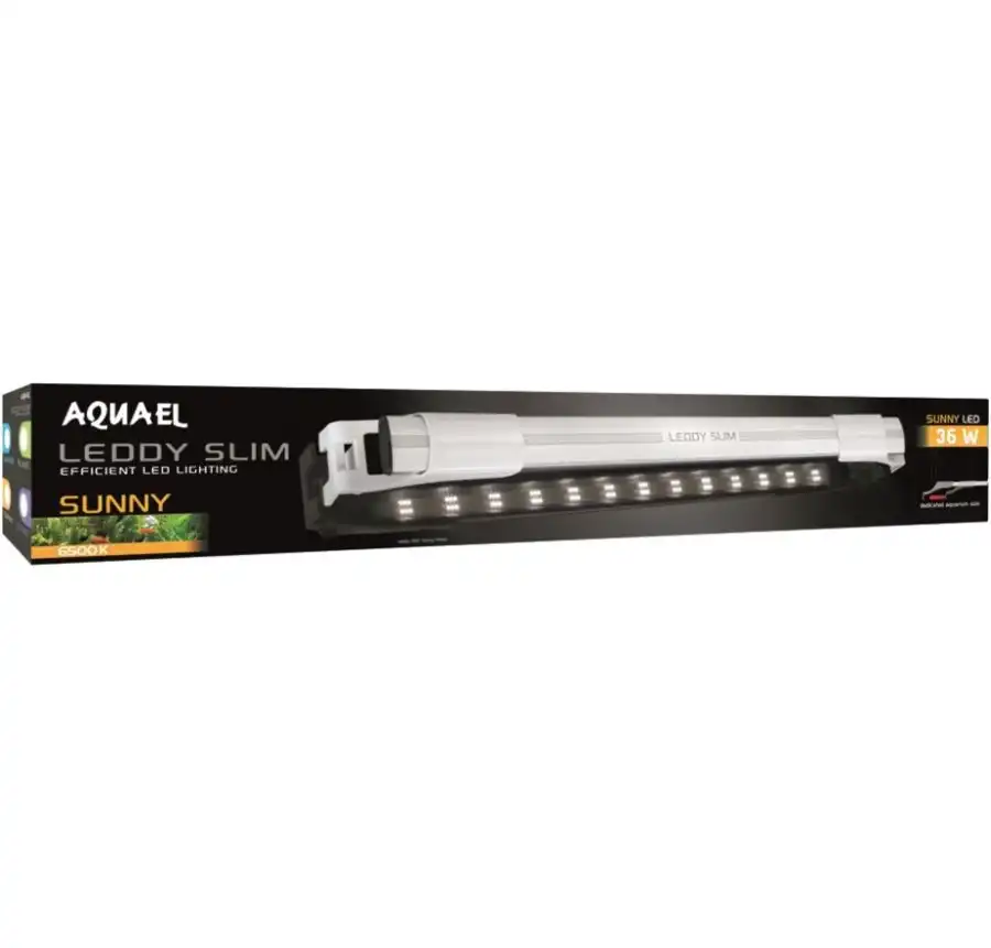 Aquael LEDDY SLIM SUNNY - 2.0 (100>120 cm.) NEGRA