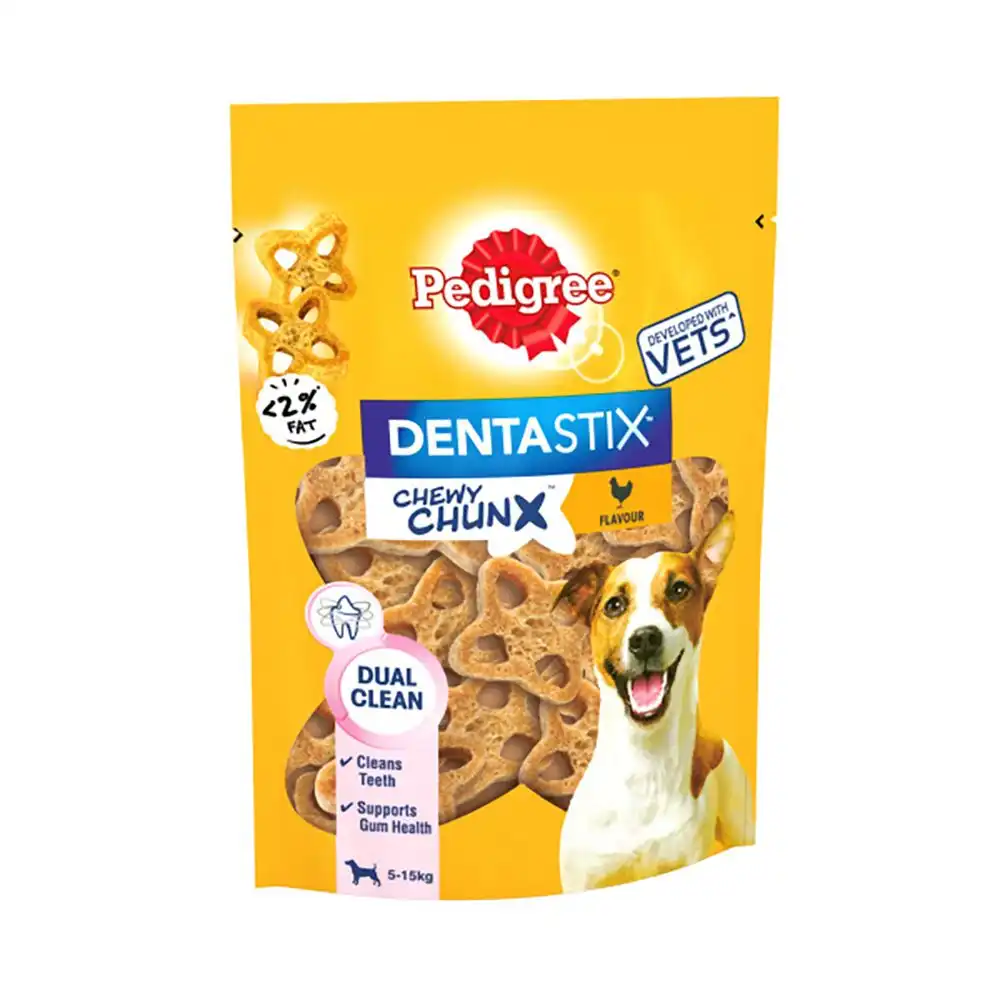 Pedigree Dentastix Chewy Chunx - Mini con pollo, 68 g