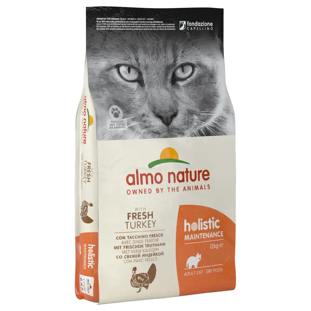 Almo Nature Holistic pavo y arroz - 12 kg