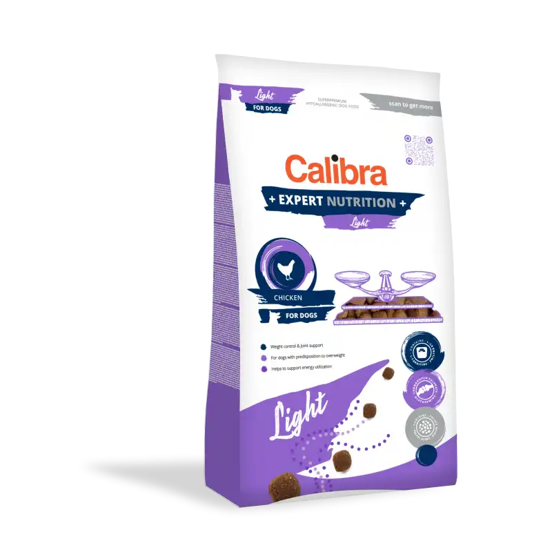 Calibra dog expert nutrition light pienso para perros, Peso 2 Kg