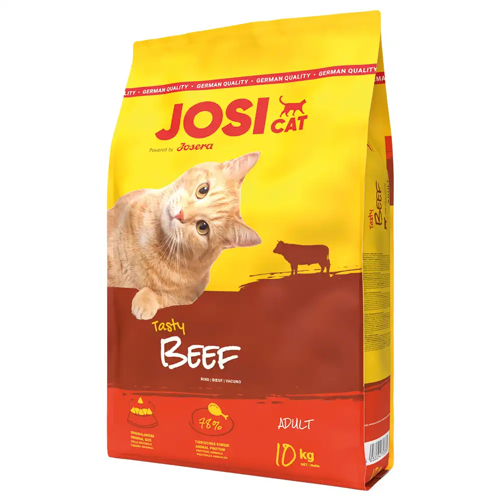 JosiCat con delicioso vacuno - 10 kg