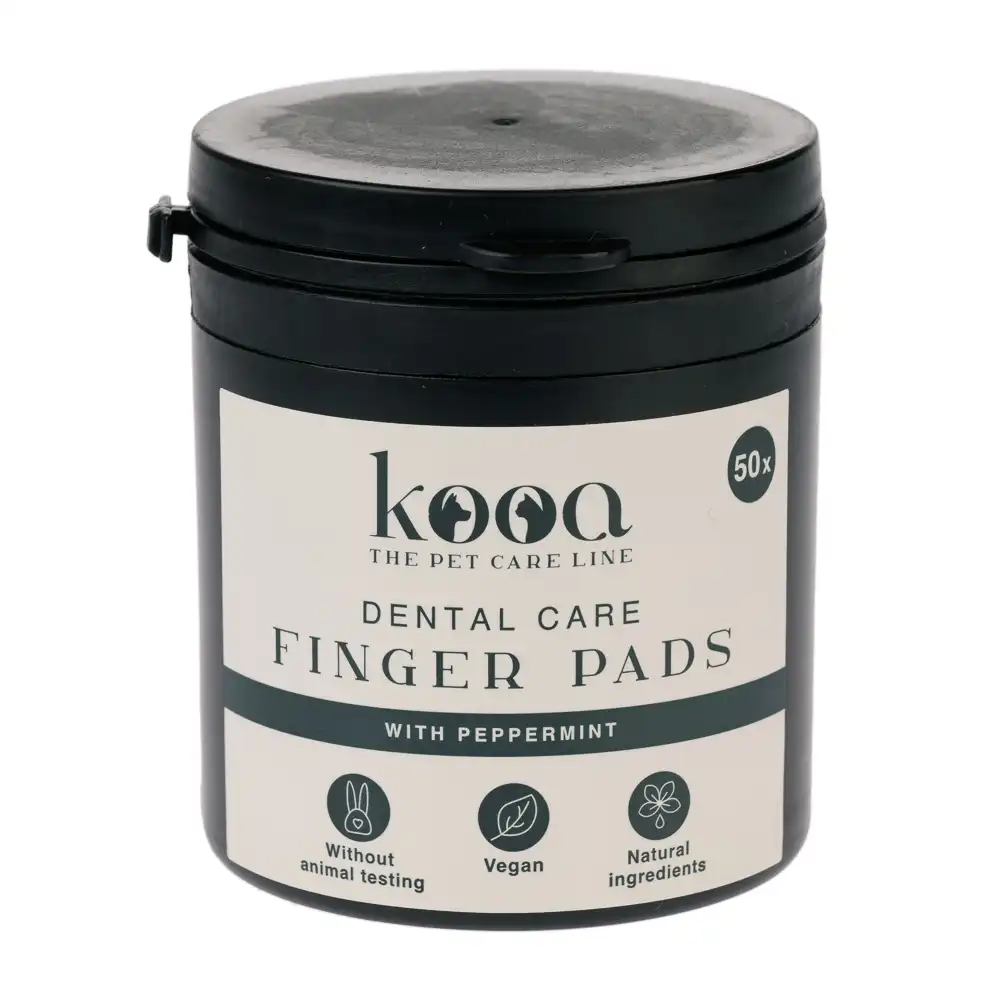 kooa dedales dentales para limpieza dental de perros - 50 unidades